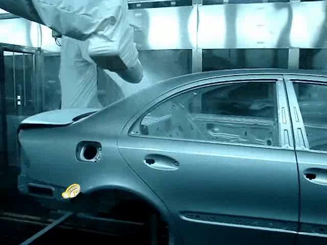 Clearcoat Application on luxury car